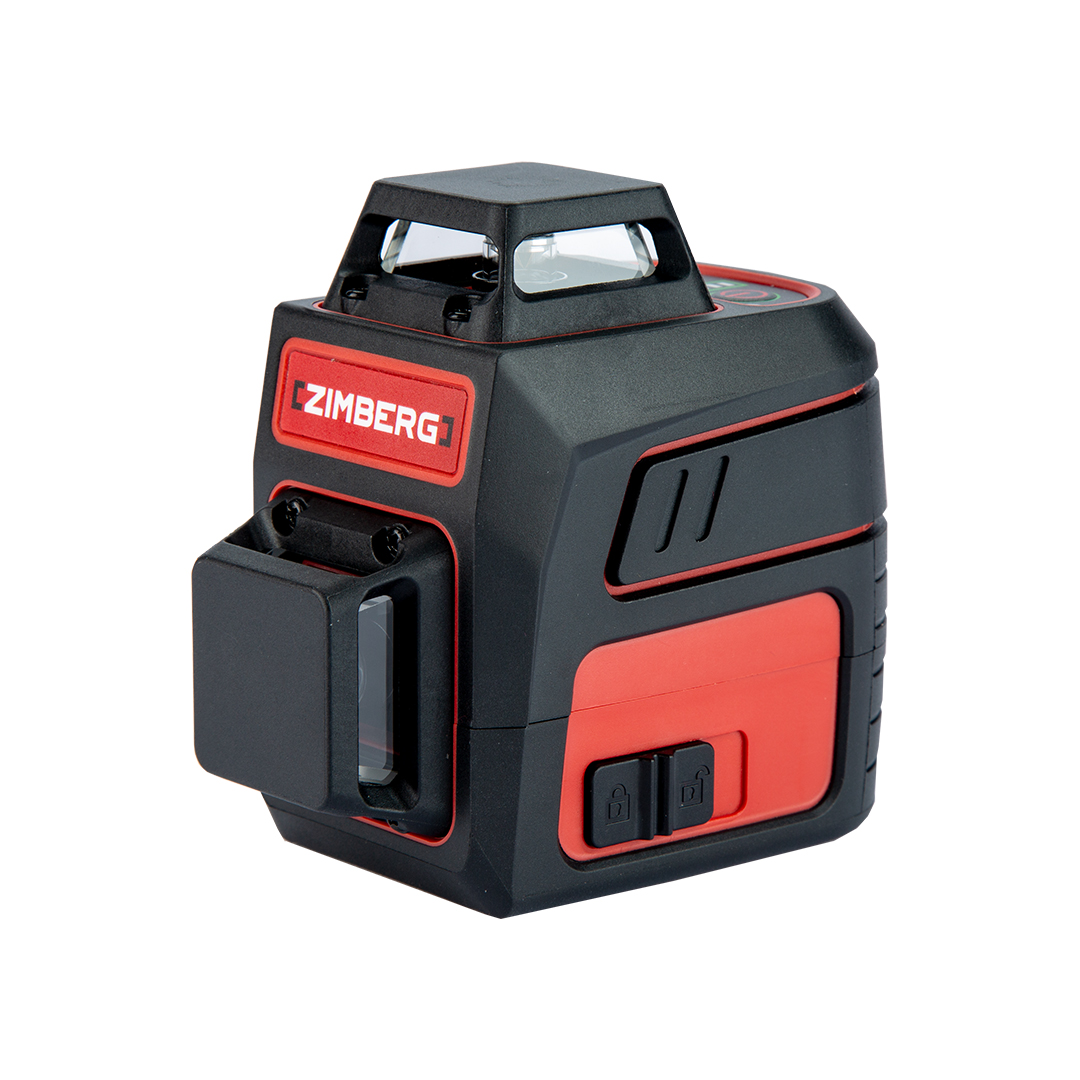 تراز لیزری سه بعدی دوازده خط نور سبز زیمبرگ مدل LZL-0043