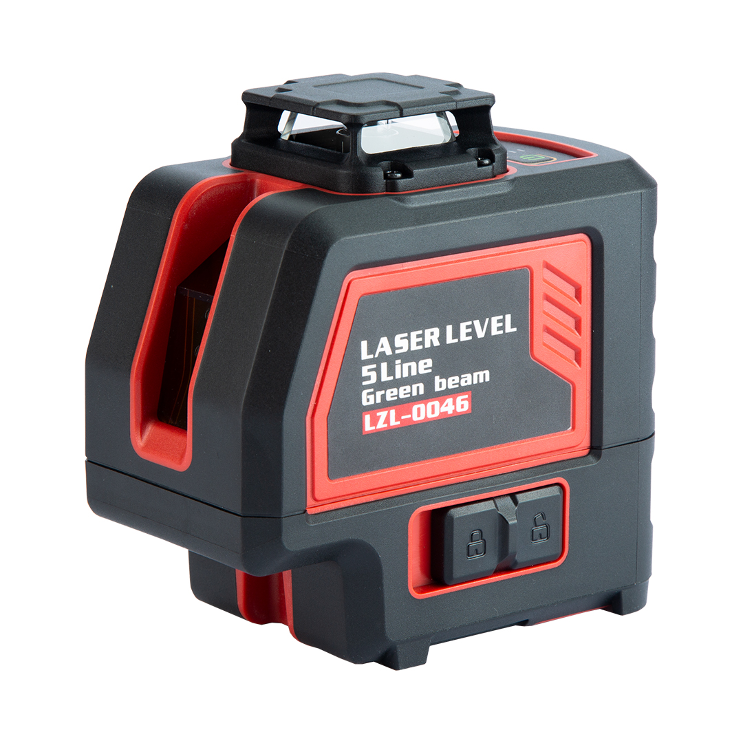 تراز لیزری 360 درجه 5 خط نور سبز زیمبرگ مدل LZL-0046